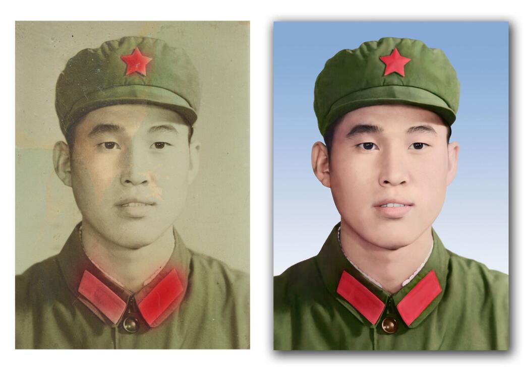 莲花破损照片修复-18